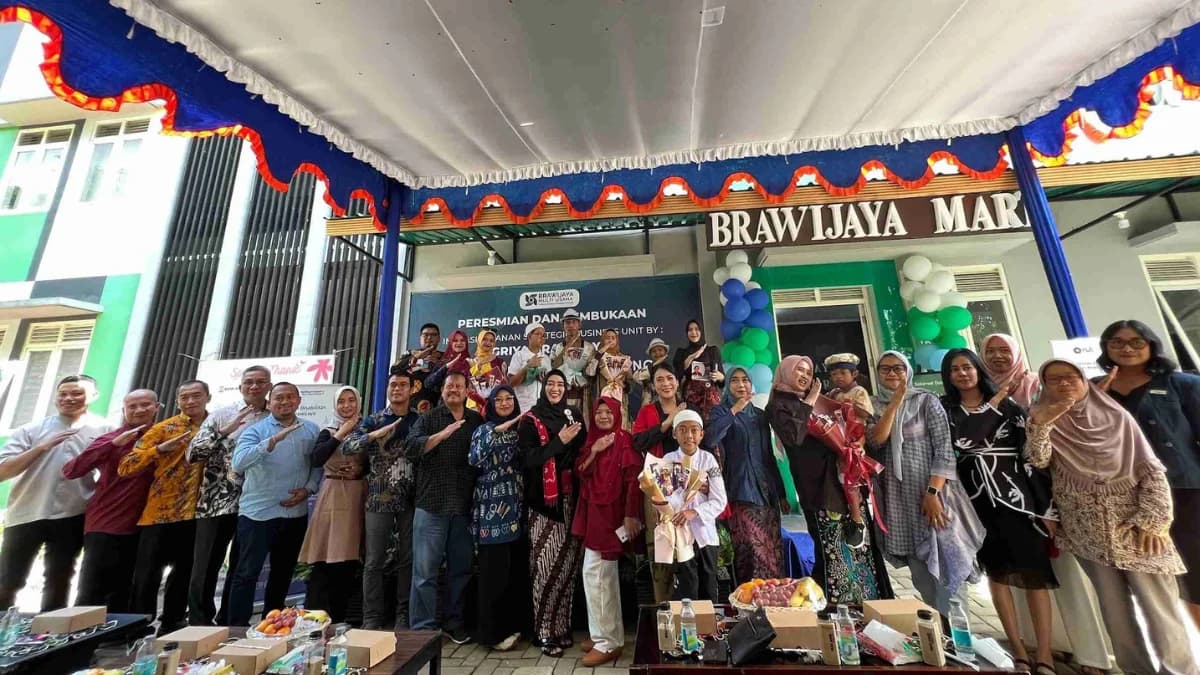 PT Brawijaya Multi Usaha 新扩张:Brawijaya Mart 在 UB Dieng 校区开业